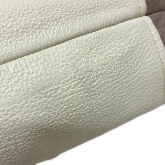 Auth COACH Park Color Block Hobo F31304 White Gray Leather - Handbag - Picture 12 of 12